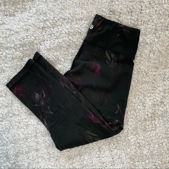 LULULEMON Wunder Under Crop Midnight Iris 4 - Picture 7 of 8